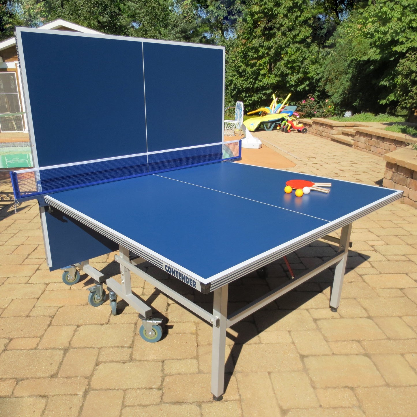 Hathaway Contender 9ft Outdoor Ping Pong Table - Gaming Blaze