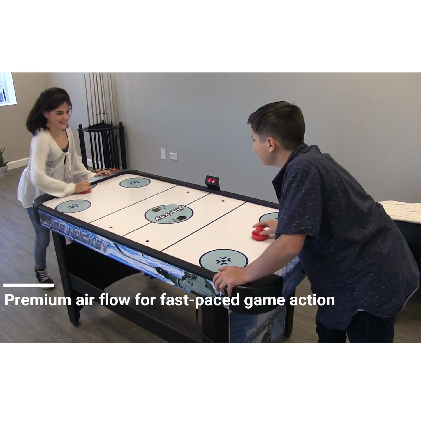 Hathaway Face-Off 5ft Air Hockey Table - Gaming Blaze