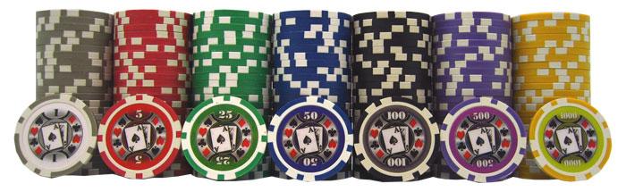 JP Commerce Big Slick 500 Piece Casino Poker Chips Set 11.5 gram - Gaming Blaze