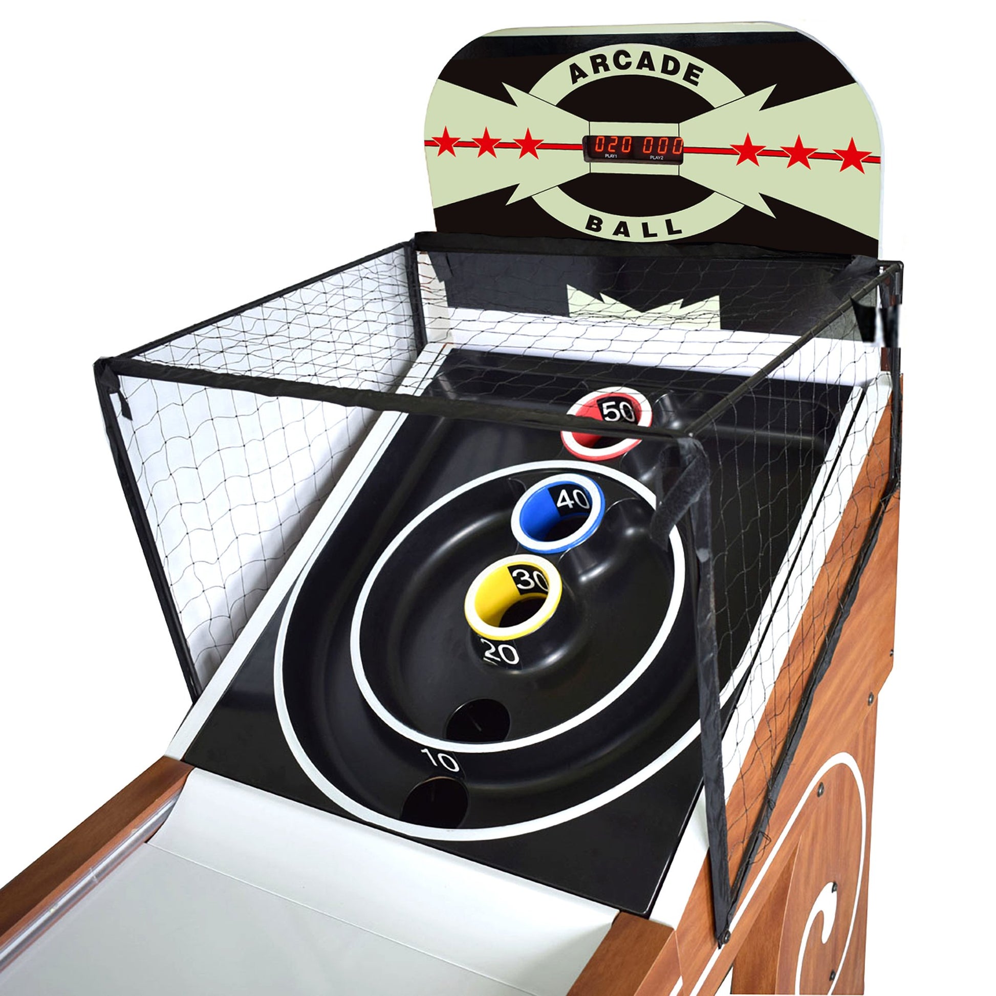 Hathaway Boardwalk Arcade 8ft Skee Ball Table - Gaming Blaze