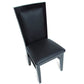 BBO Poker Tables Classic Black Gloss Poker Chair Set - Gaming Blaze