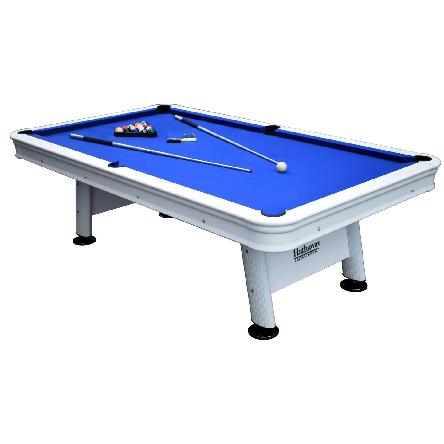 Hathaway Alpine Waterproof 8ft Outdoor Pool Table - Gaming Blaze