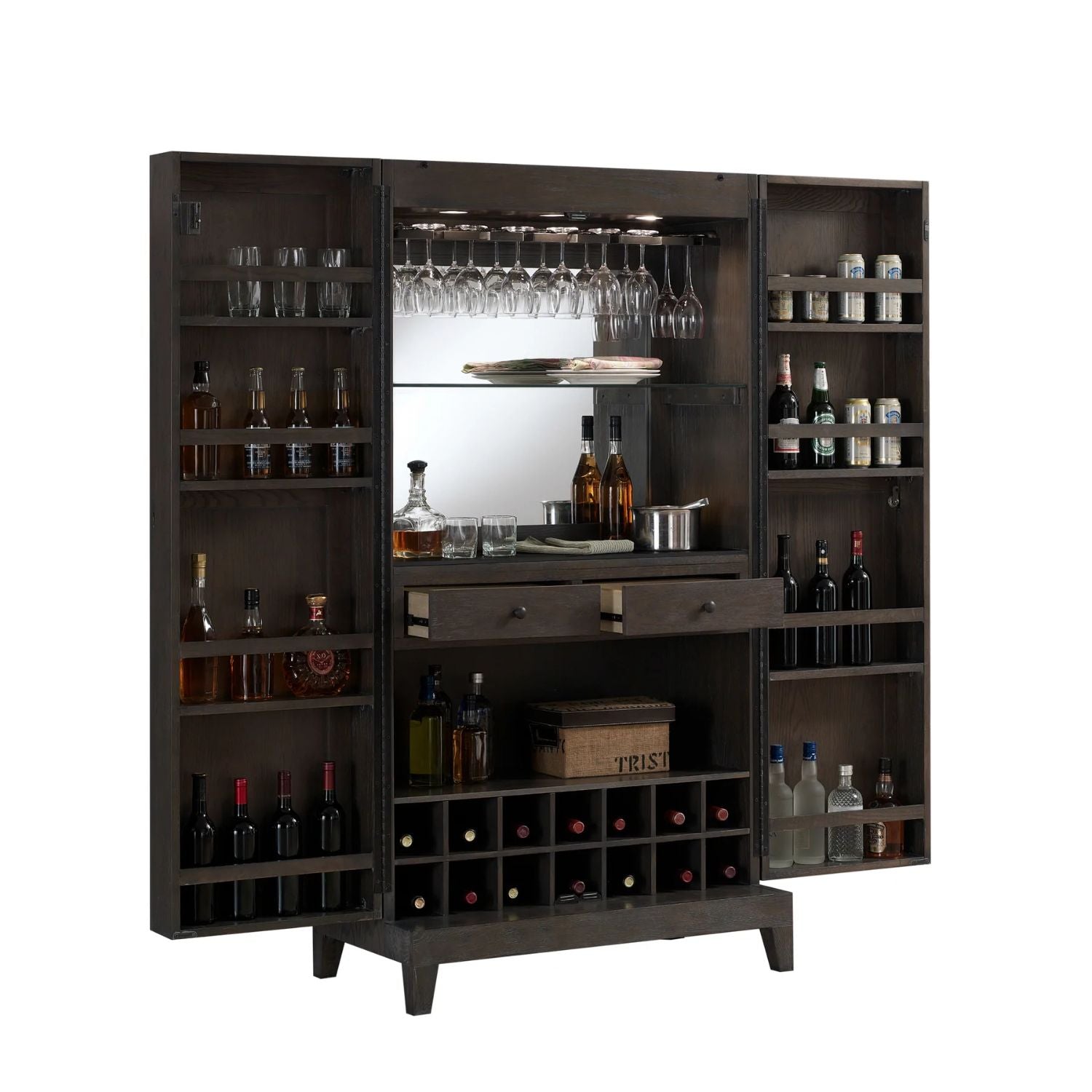 American Heritage Fairfield Wine Cabinet