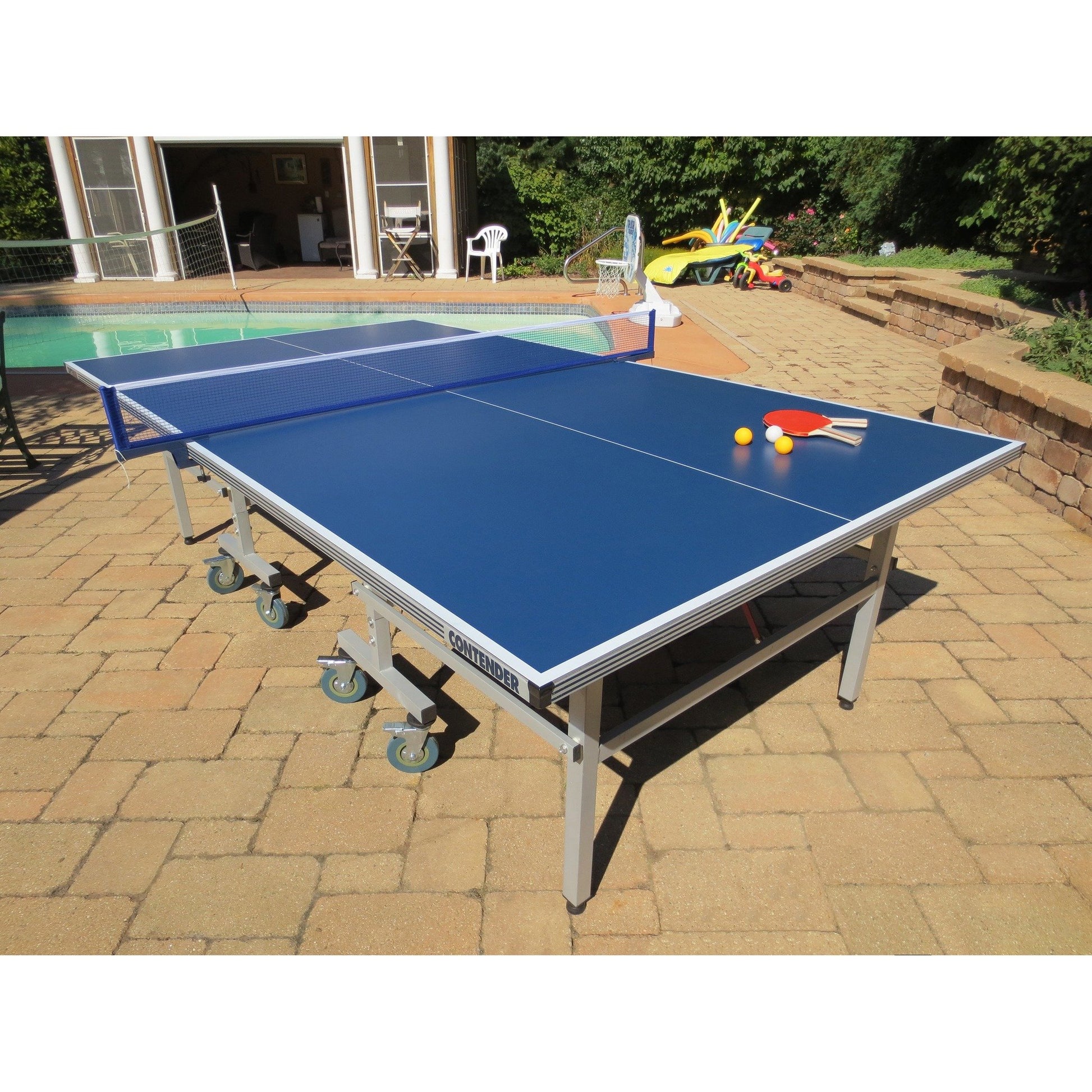 Hathaway Contender 9ft Outdoor Ping Pong Table - Gaming Blaze