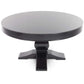 BBO Poker Tables Ginza LED Black Round Poker Table 8 Person - Gaming Blaze