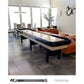 Grand Hudson Deluxe Shuffleboard Table 9'-22' with Custom Stain Options - Gaming Blaze