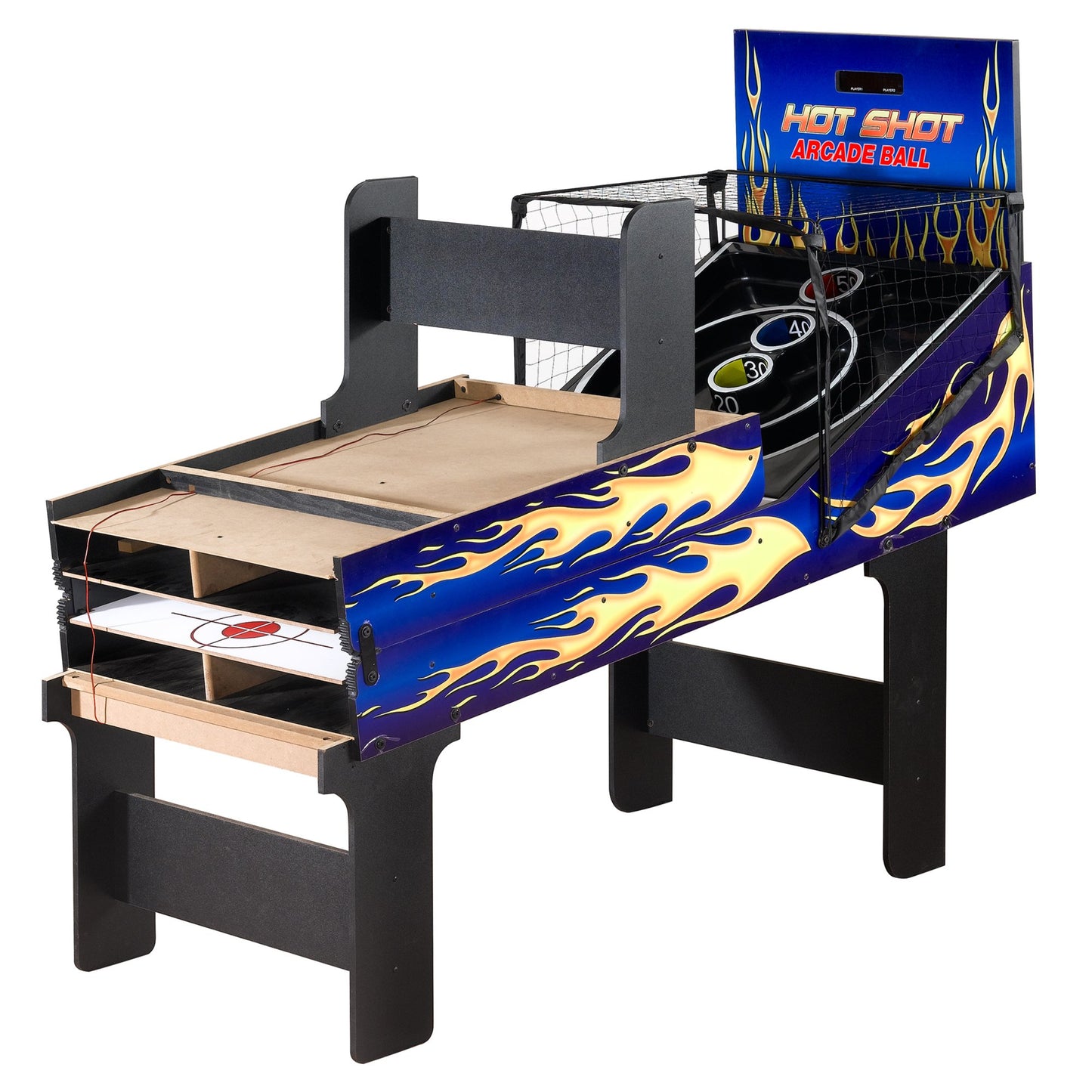 Hathaway Hot Shot Arcade 8ft Skee Ball Table - Gaming Blaze