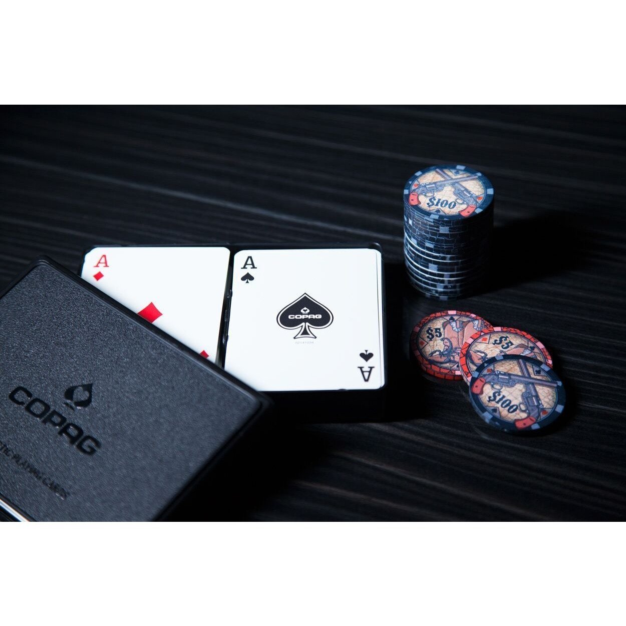 BBO Poker Tables Howdy Cowboy 500 Piece Ceramic Poker Chip Set 10 gram - Gaming Blaze
