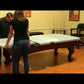 Hathaway Westport Antique Walnut 8ft Slate Pool Table
