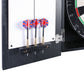 Hathaway Winchester Black Dartboard Cabinet Set - Gaming Blaze