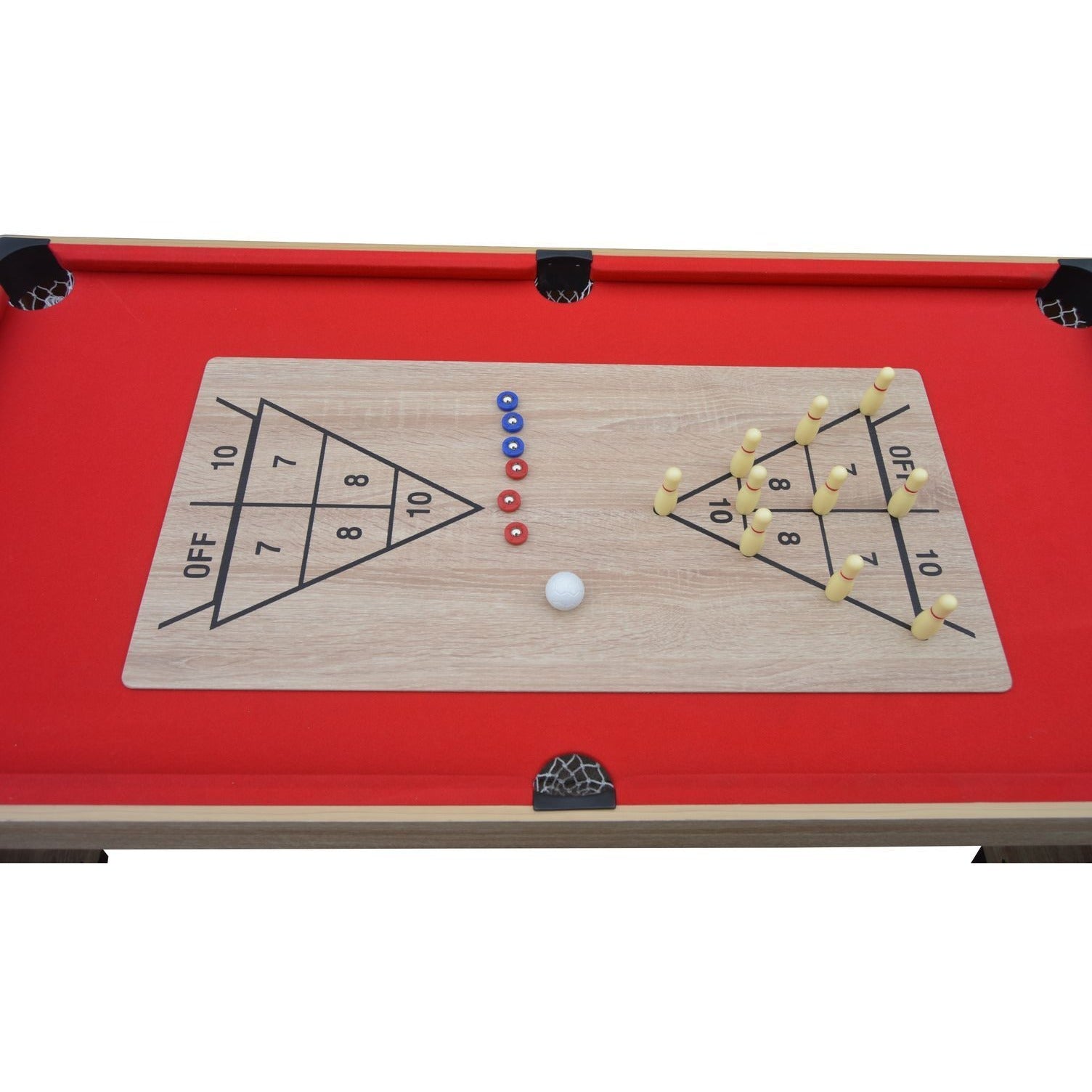 Hathaway Madison 6 in 1 Multi Game Table 54" - Gaming Blaze