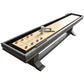 Hathaway Montecito Driftwood 12ft Shuffleboard Table - Gaming Blaze