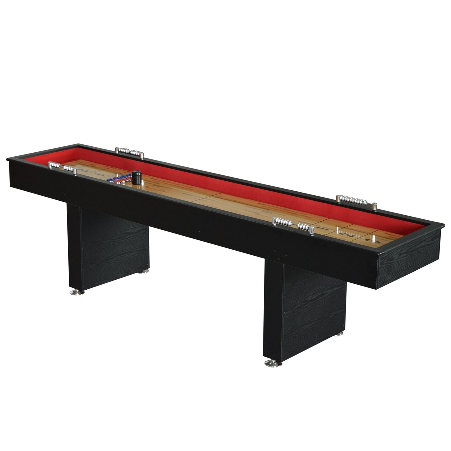 Hathaway Avenger 9ft Shuffleboard Table with Accessories  - Gaming Blaze