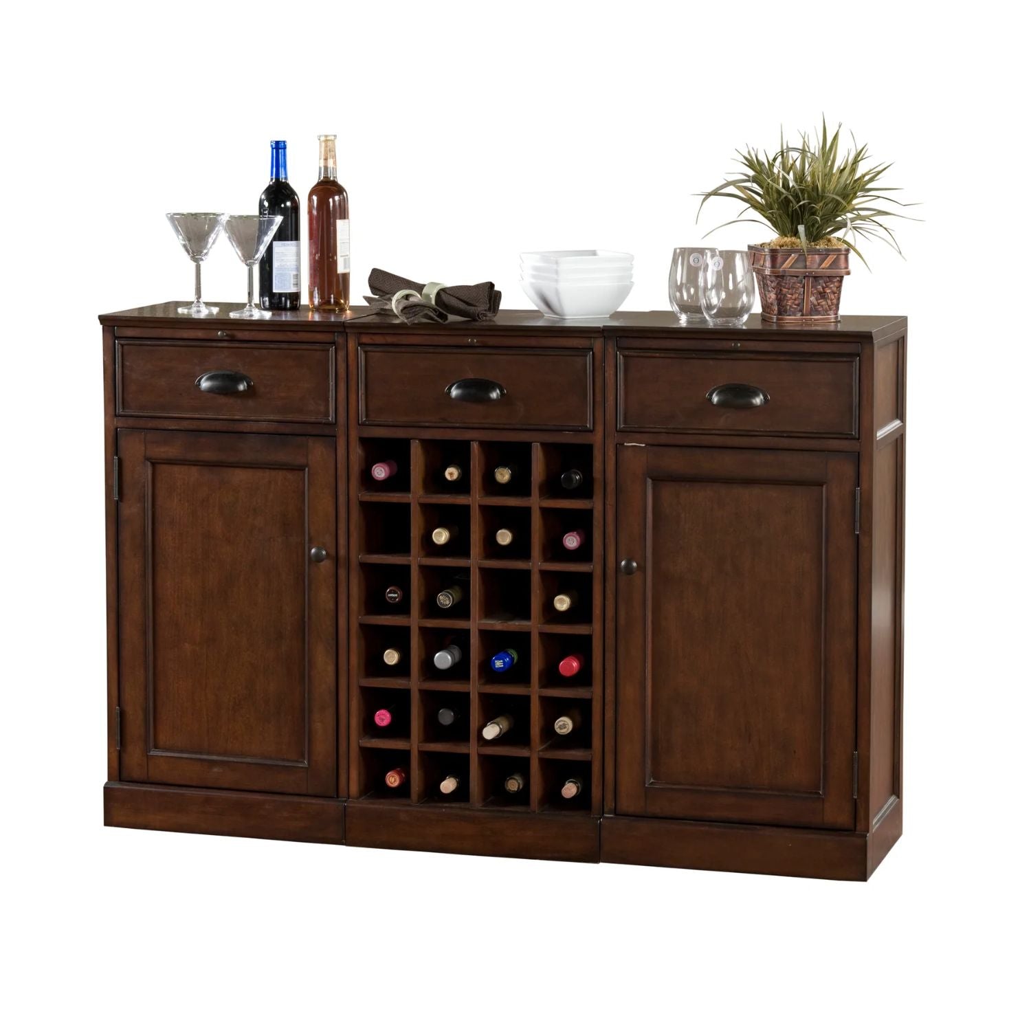 American Heritage Natalia Wine Cabinet - Gaming Blaze