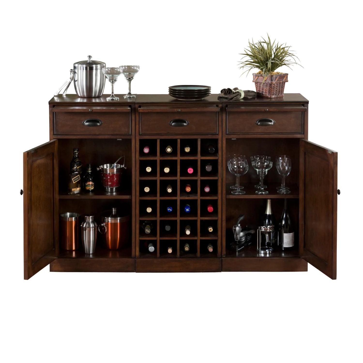 American Heritage Natalia Wine Cabinet - Gaming Blaze