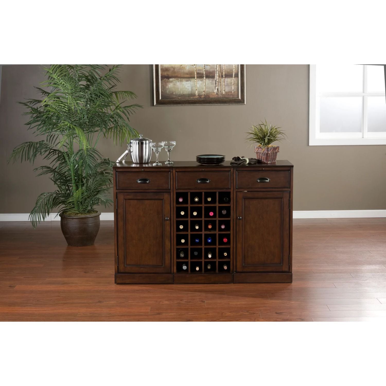 American Heritage Natalia Wine Cabinet - Gaming Blaze