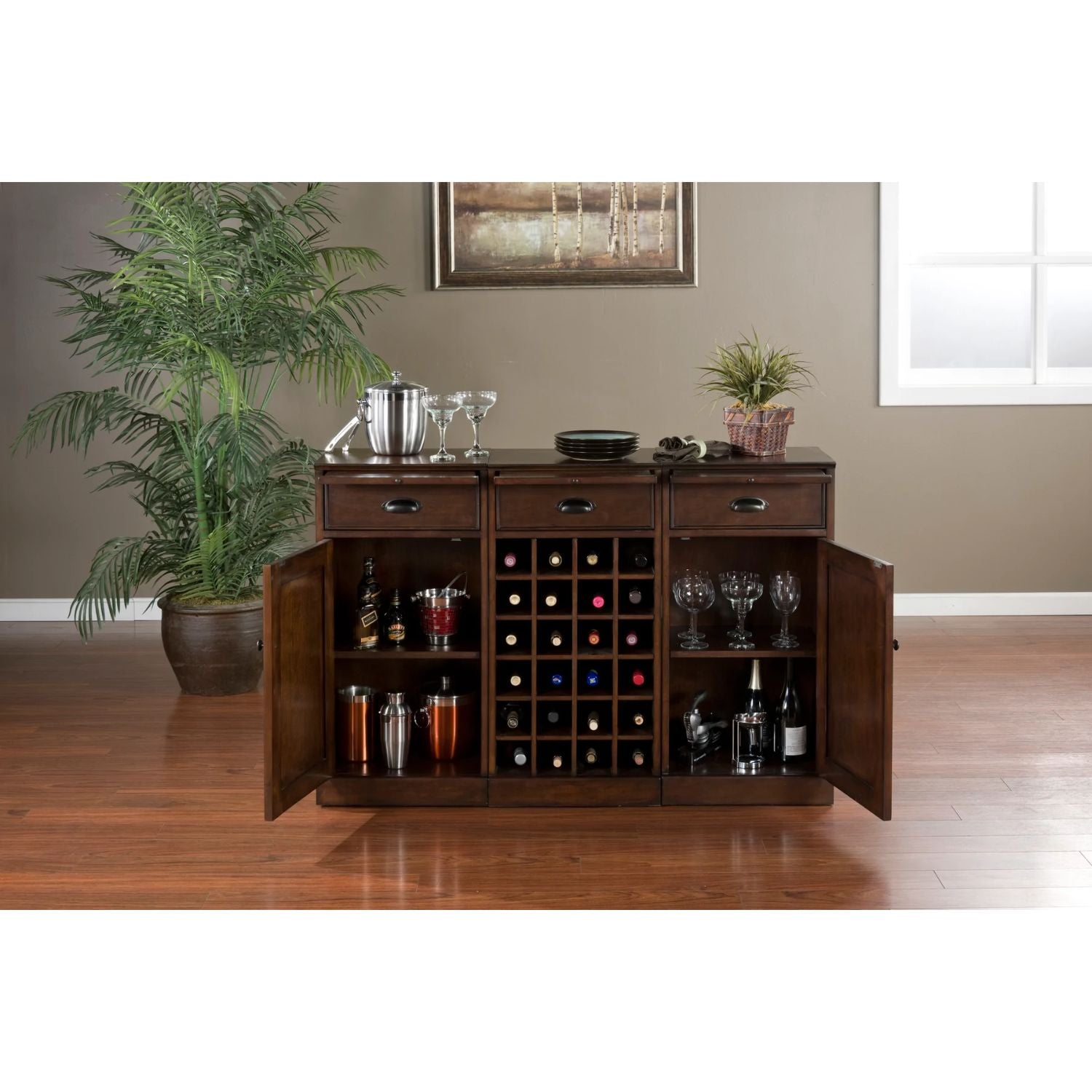 American Heritage Natalia Wine Cabinet - Gaming Blaze