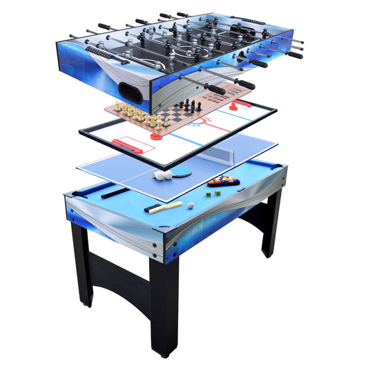 Hathaway Matrix 7 in 1 Multi Game Table 54" - Gaming Blaze