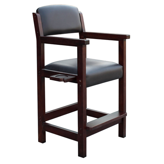 Hathaway Cambridge Rich Mahogany Finish Spectator Chair - Gaming Blaze