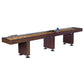 Hathaway Challenger Walnut 14ft Shuffleboard Table - Gaming Blaze