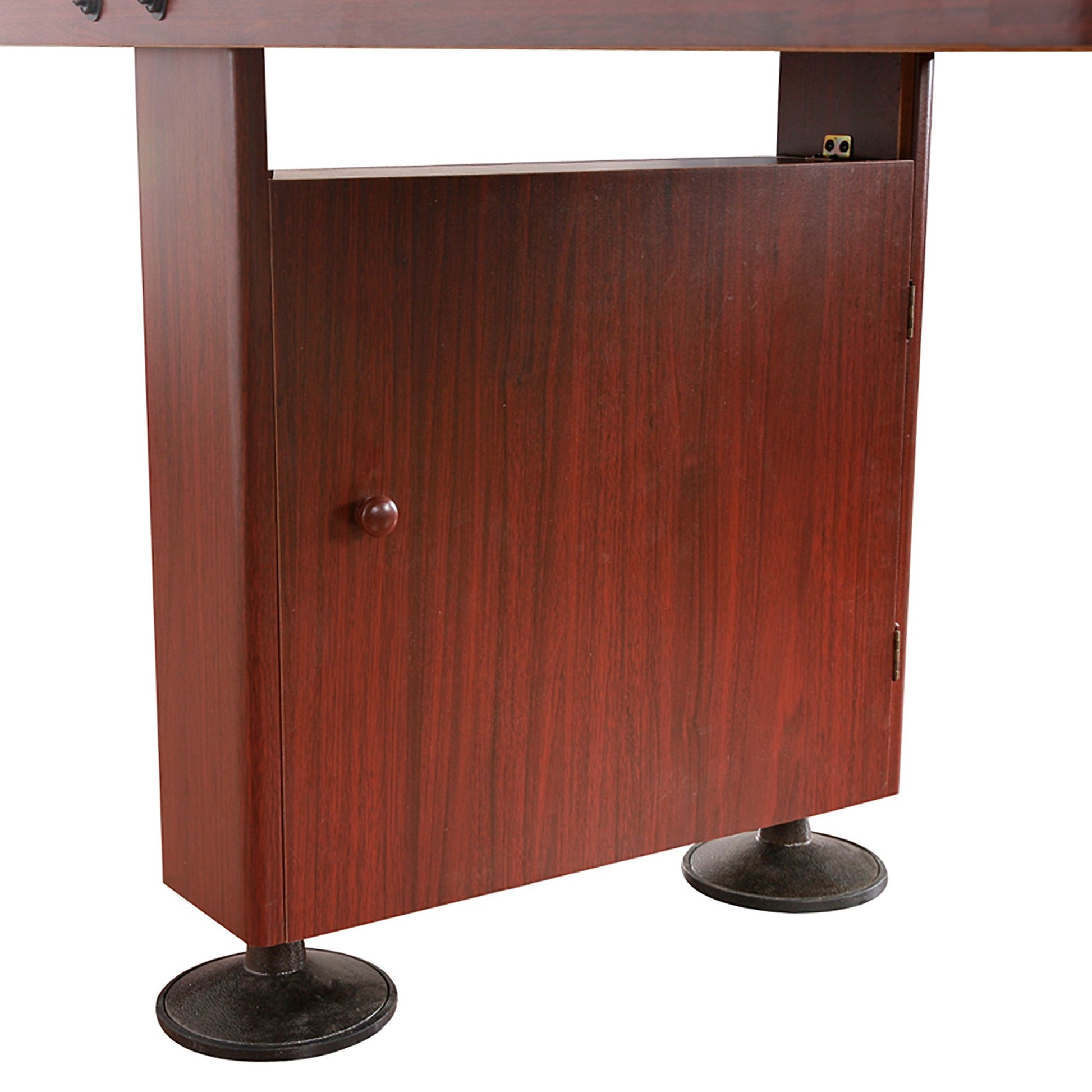 Hathaway Challenger Dark Cherry 9ft Shuffleboard Table - Gaming Blaze