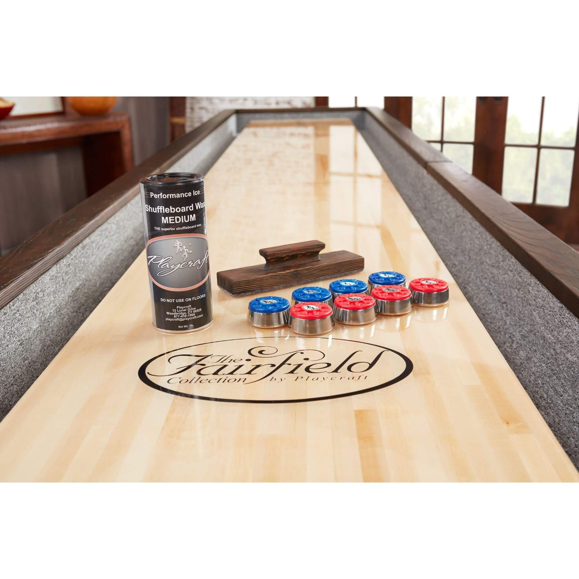 Playcraft Brazos River Pro-Series Shuffleboard Table - Gaming Blaze