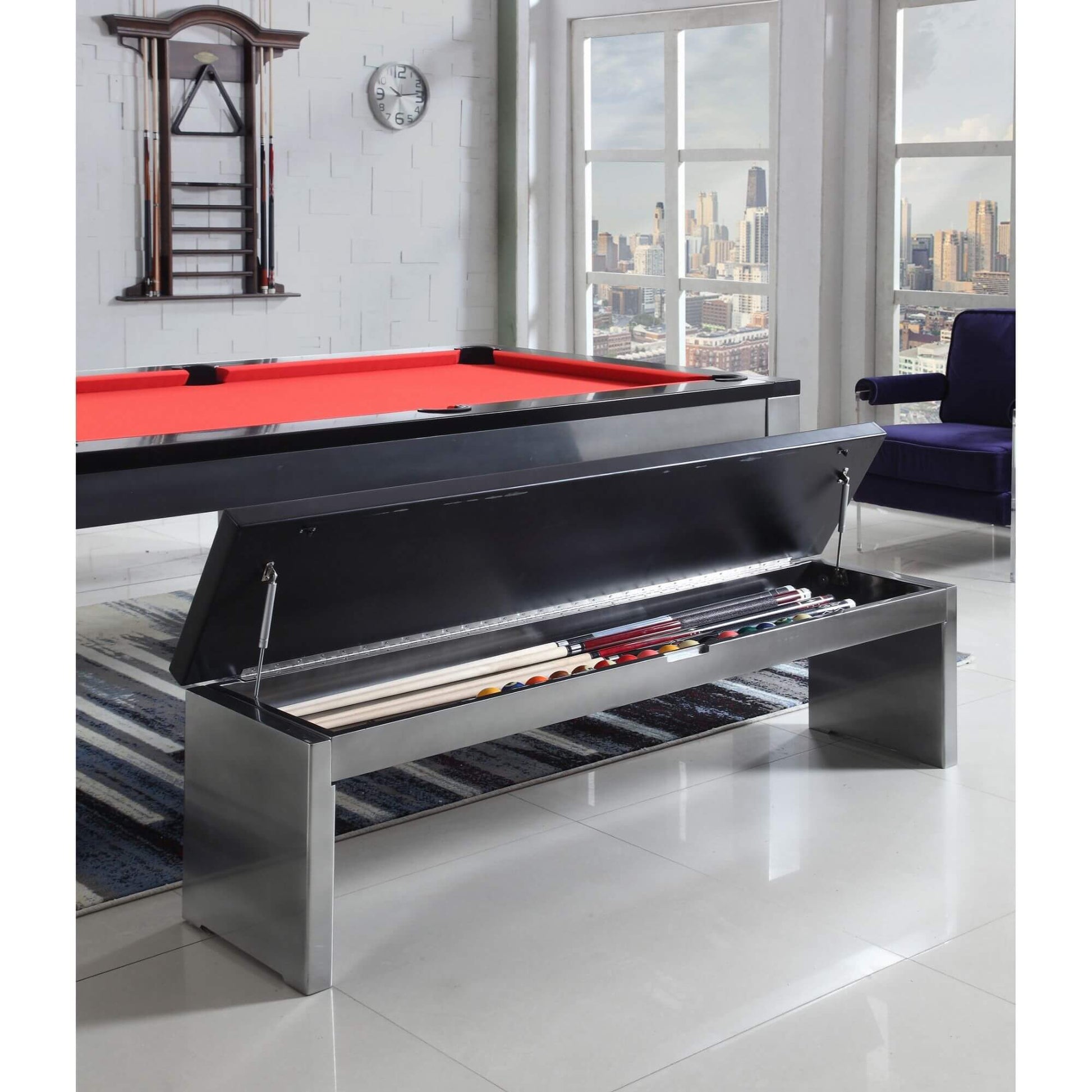 Playcraft Monaco Slate Pool Table with Dining Top - Gaming Blaze
