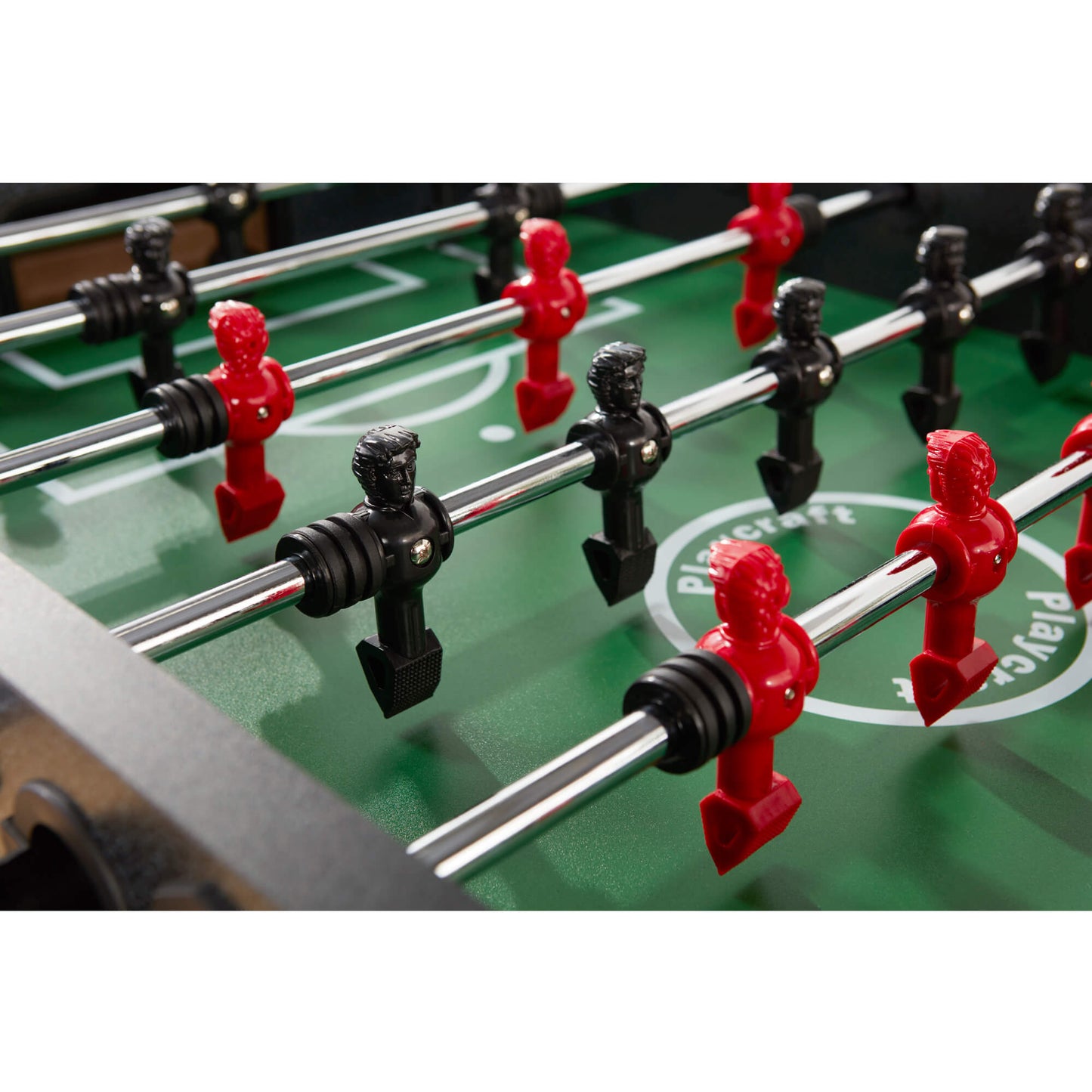 Playcraft Pitch Foosball Table Charcoal Finish - Gaming Blaze