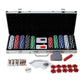 Hathaway Monte Carlo 500 Pc Clay Poker Chip Set 11.5 gram - Gaming Blaze