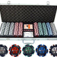 JP Commerce Pro Poker 500 Piece Clay Poker Chip Set 13.5 gram - Gaming Blaze