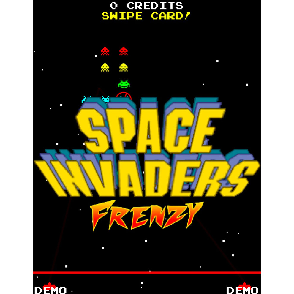 Buy Raw Thrills Space Invaders Frenzy Arcade Free Shipping Gaming Blaze