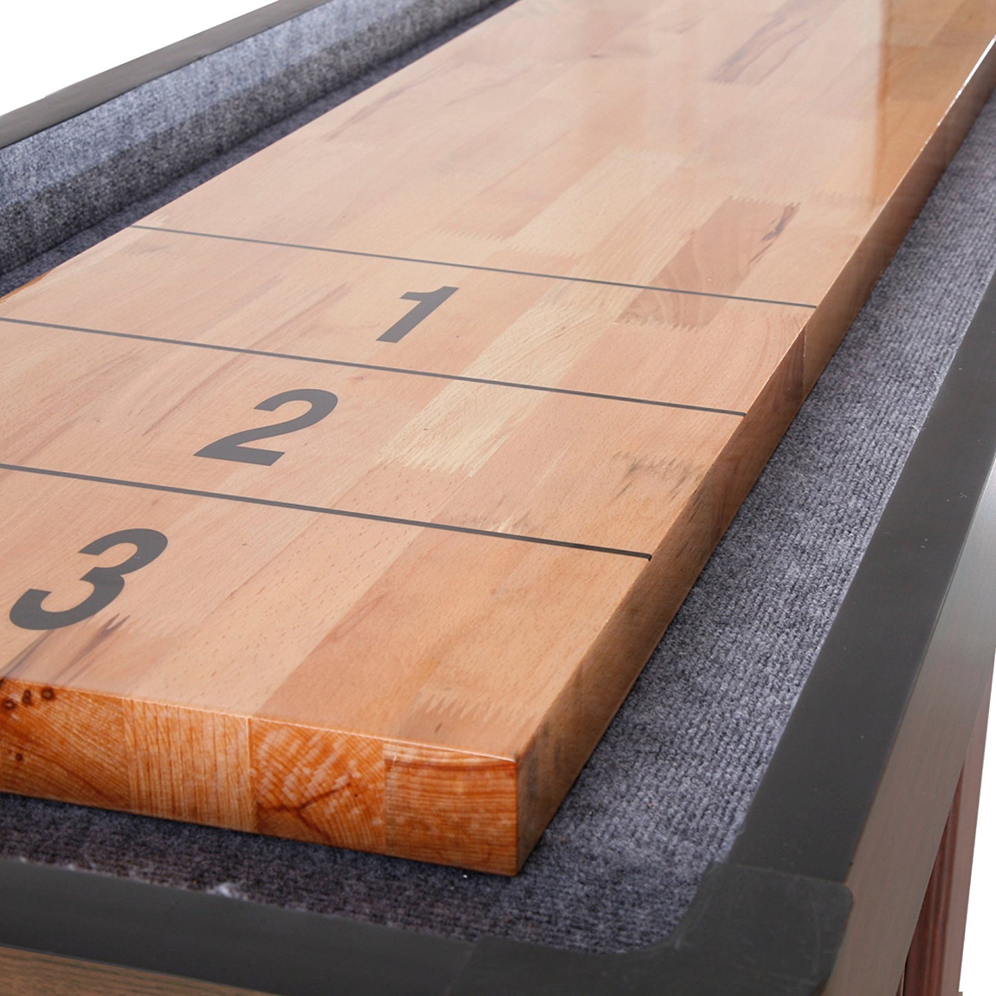 Hathaway Challenger Walnut 9ft Shuffleboard Table - Gaming Blaze