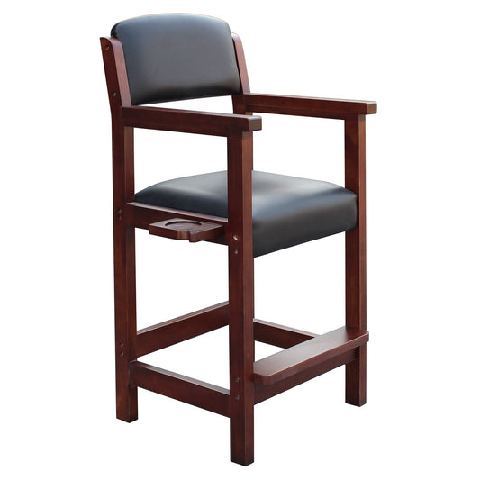 Hathaway Cambridge Antique Walnut Finish Spectator Chair - Gaming Blaze