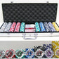 JP Commerce High Roller 500 Piece Clay Poker Chip Set 13.5 gram - Gaming Blaze