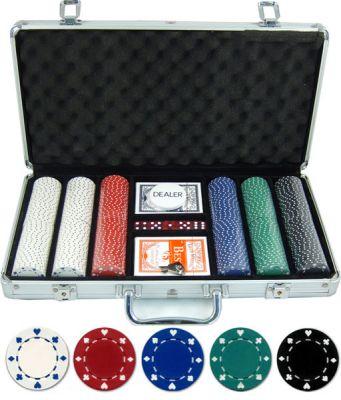 JP Commerce Suited 300 Piece Casino Poker Chip Set 11.5 gram - Gaming Blaze