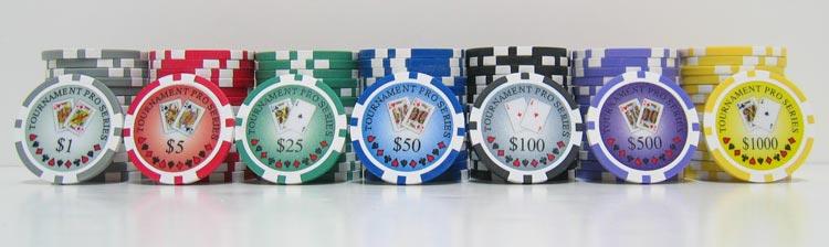 JP Commerce Tournament Series 500 Pc Casino Poker Chips Set 11.5 gram - Gaming Blaze