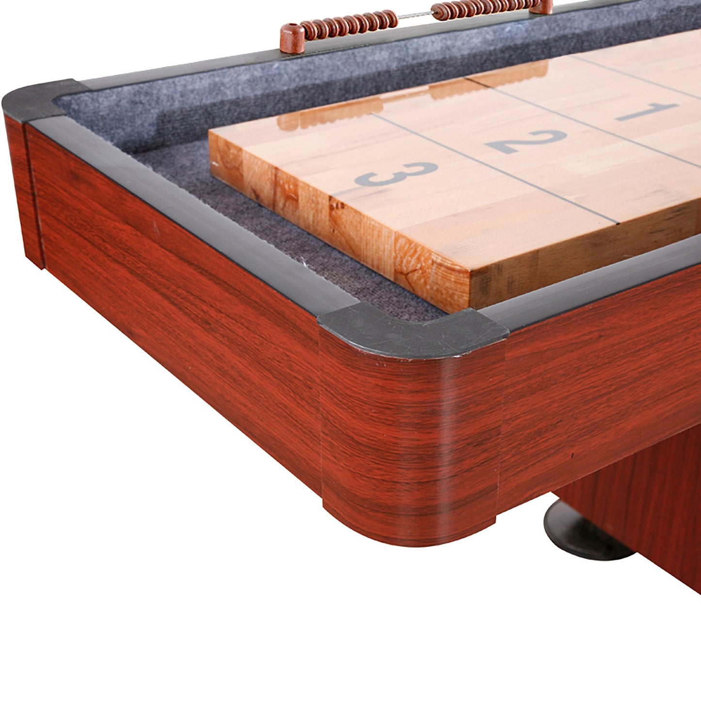 Hathaway Challenger Dark Cherry 12ft Shuffleboard Table - Gaming Blaze