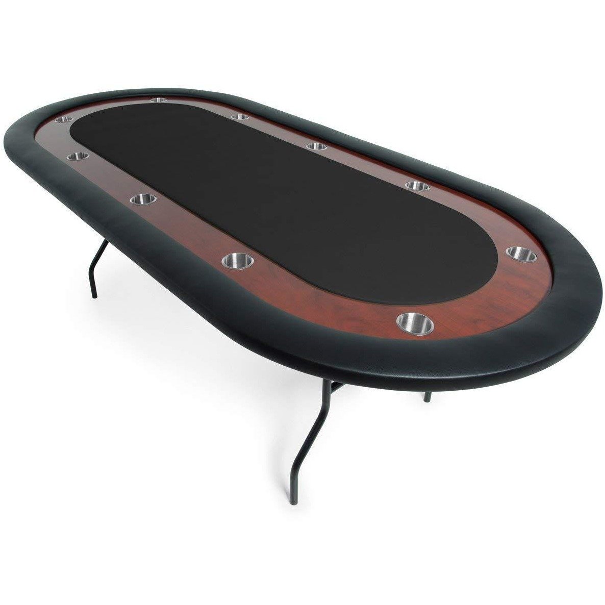 BBO Poker Tables Ultimate Folding Poker Table 10 Person  - Gaming Blaze