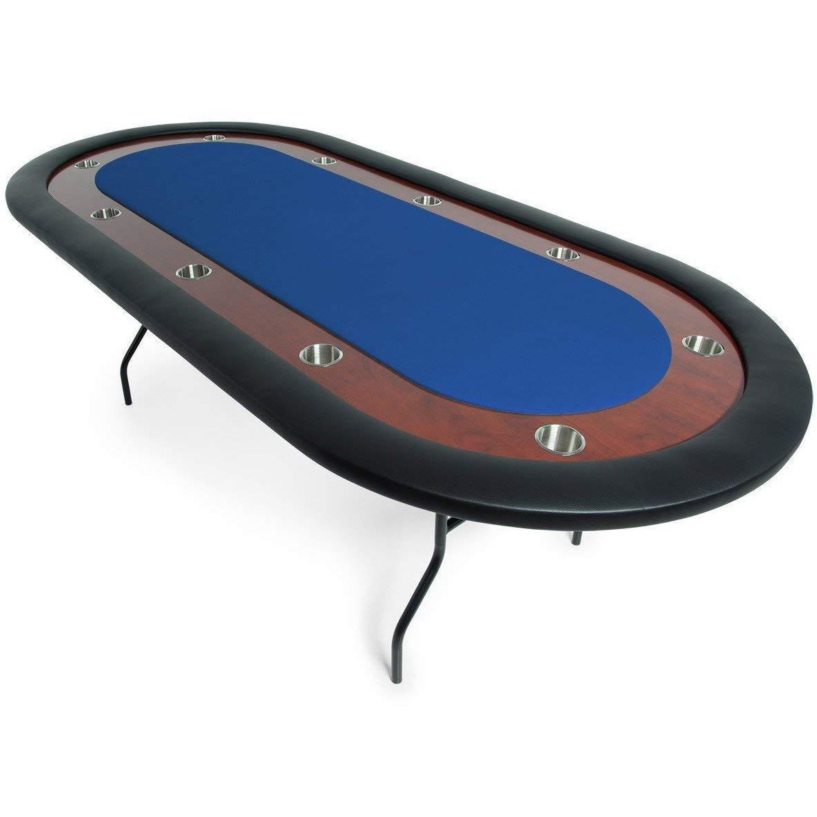 BBO Poker Tables Ultimate Folding Poker Table 10 Person  - Gaming Blaze