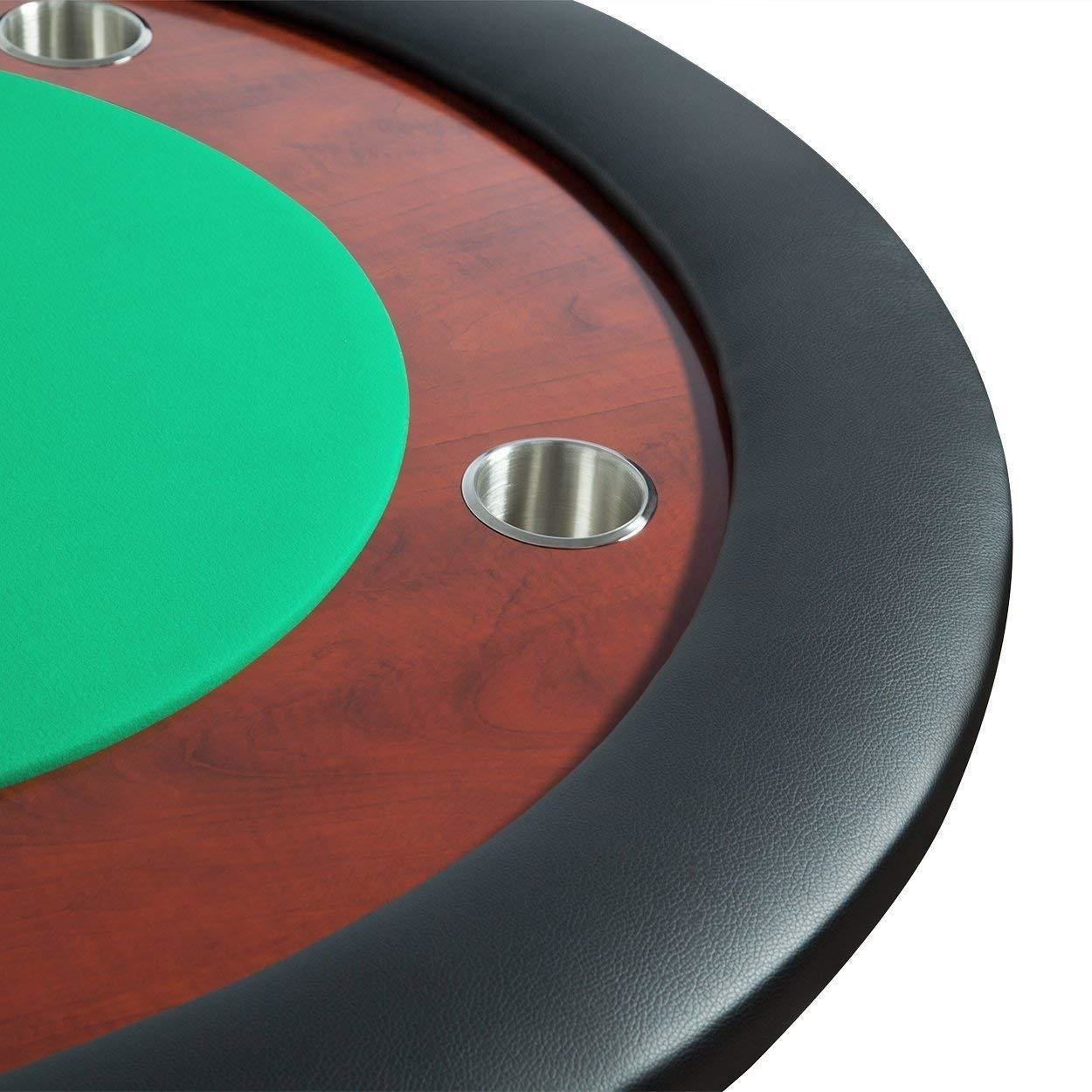 BBO Poker Tables Ultimate Folding Poker Table 10 Person  - Gaming Blaze