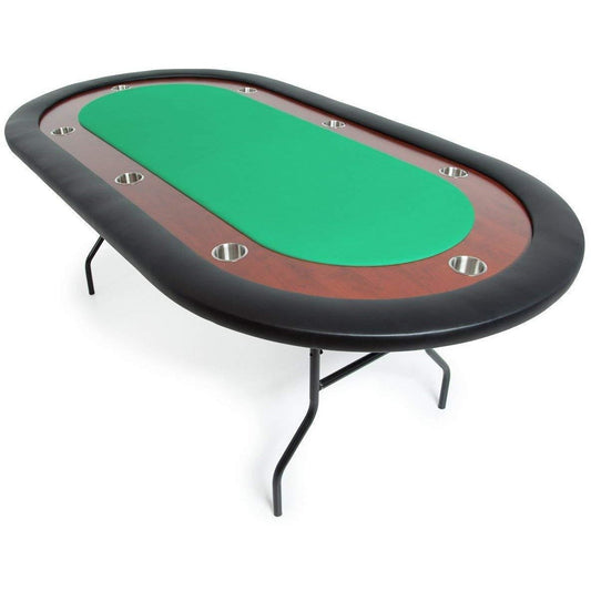 BBO Poker Tables Ultimate Jr Folding Poker Table 8 Person - Gaming Blaze