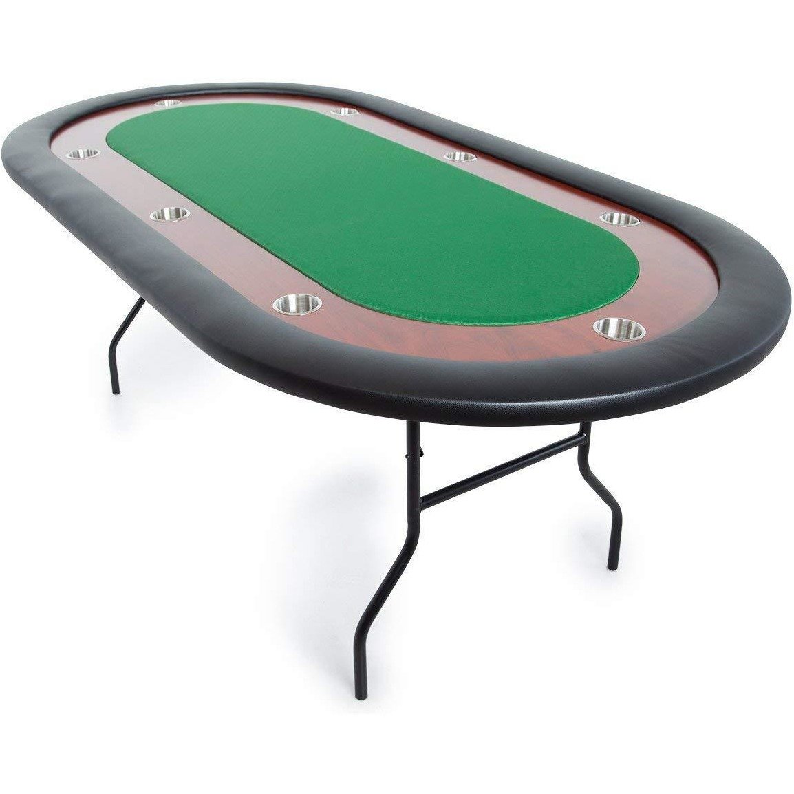 BBO Poker Tables Ultimate Jr Folding Poker Table 8 Person - Gaming Blaze