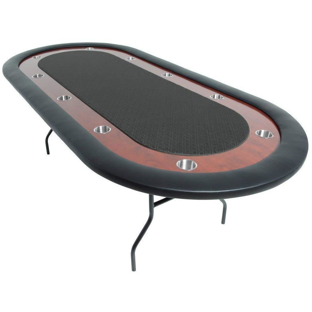 BBO Poker Tables Ultimate Folding Poker Table 10 Person  - Gaming Blaze