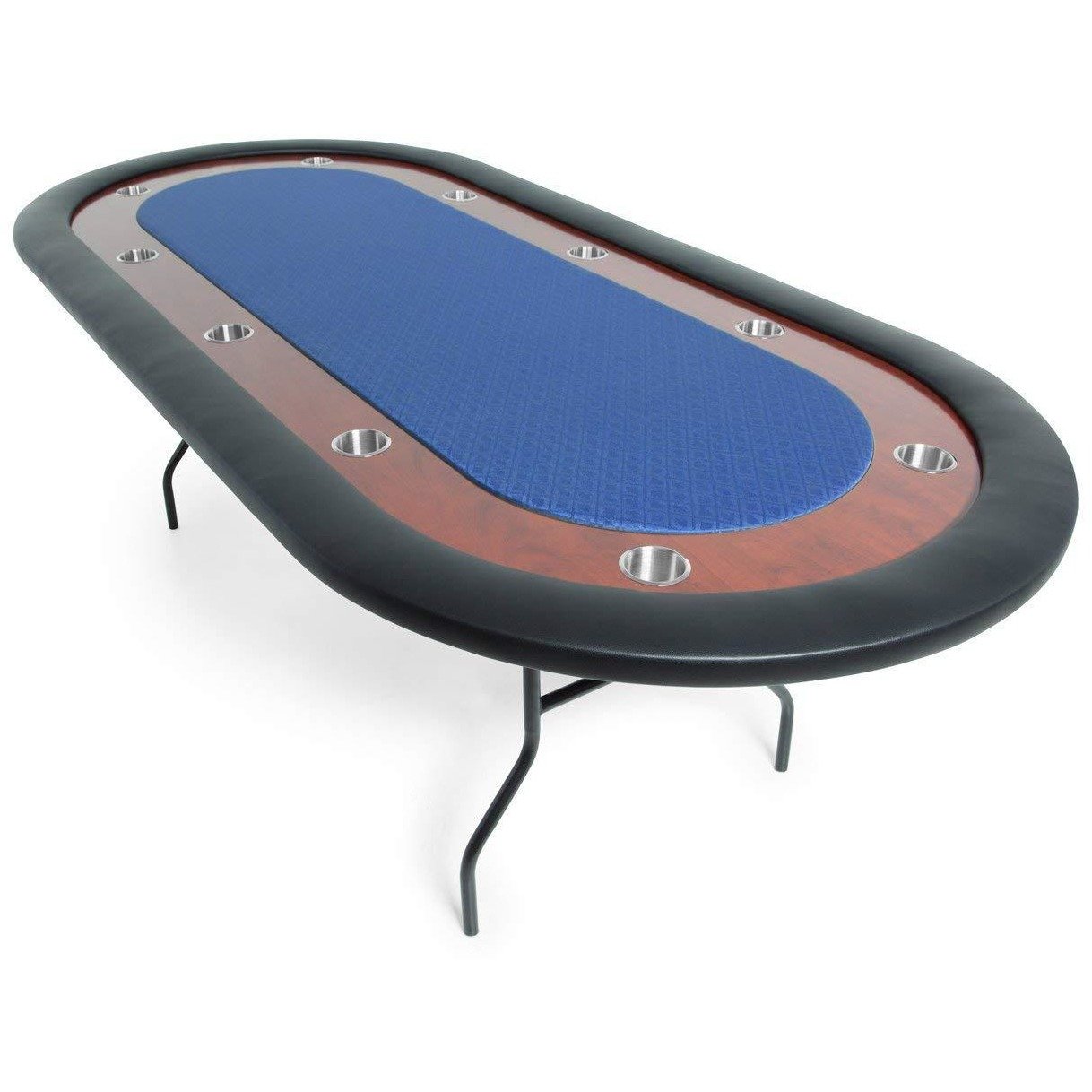BBO Poker Tables Ultimate Folding Poker Table 10 Person  - Gaming Blaze