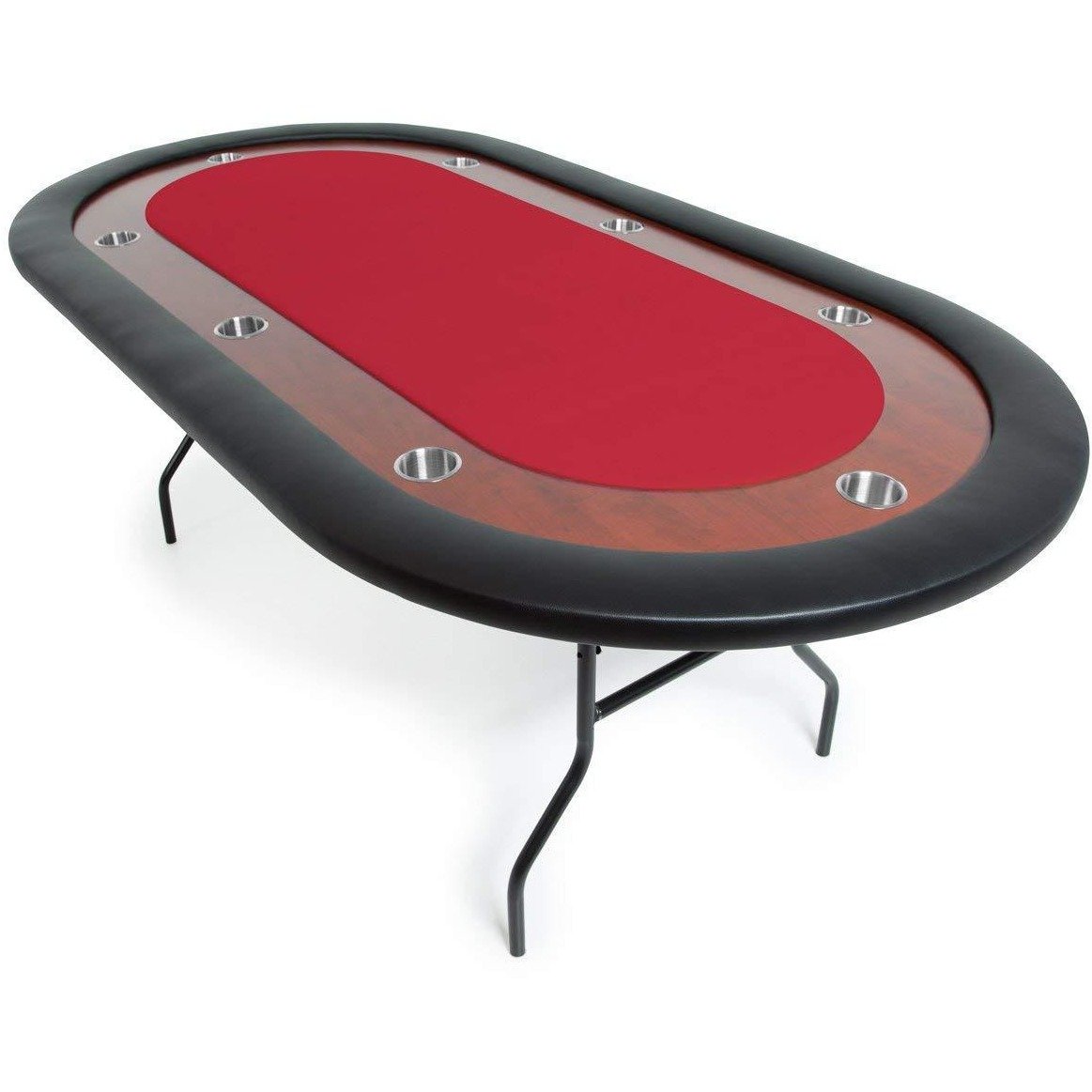 BBO Poker Tables Ultimate Folding Poker Table 10 Person  - Gaming Blaze