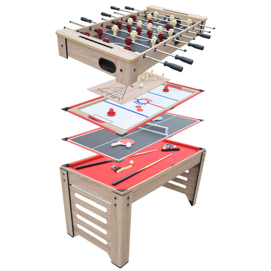 Hathaway Madison 6 in 1 Multi Game Table 54" - Gaming Blaze