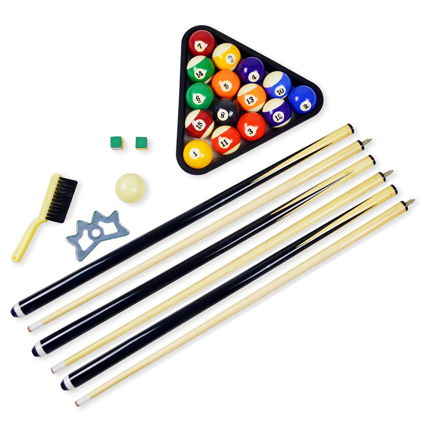 Hathaway Billiards Accessory Kit Natural Finish - Gaming Blaze