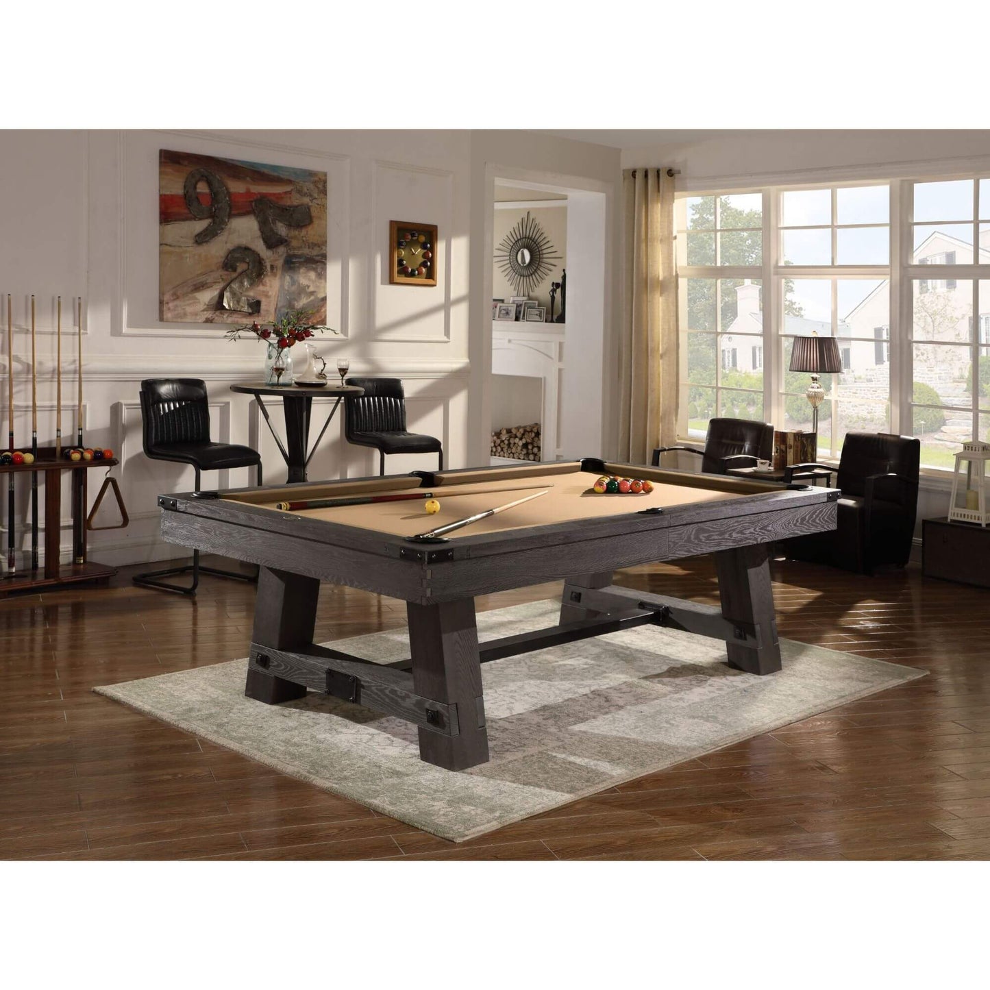 Playcraft Yukon River Slate Pool Table with Optional Dining Top - Gaming Blaze