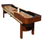 Hathaway Merlot 9ft Shuffleboard Table - Gaming Blaze