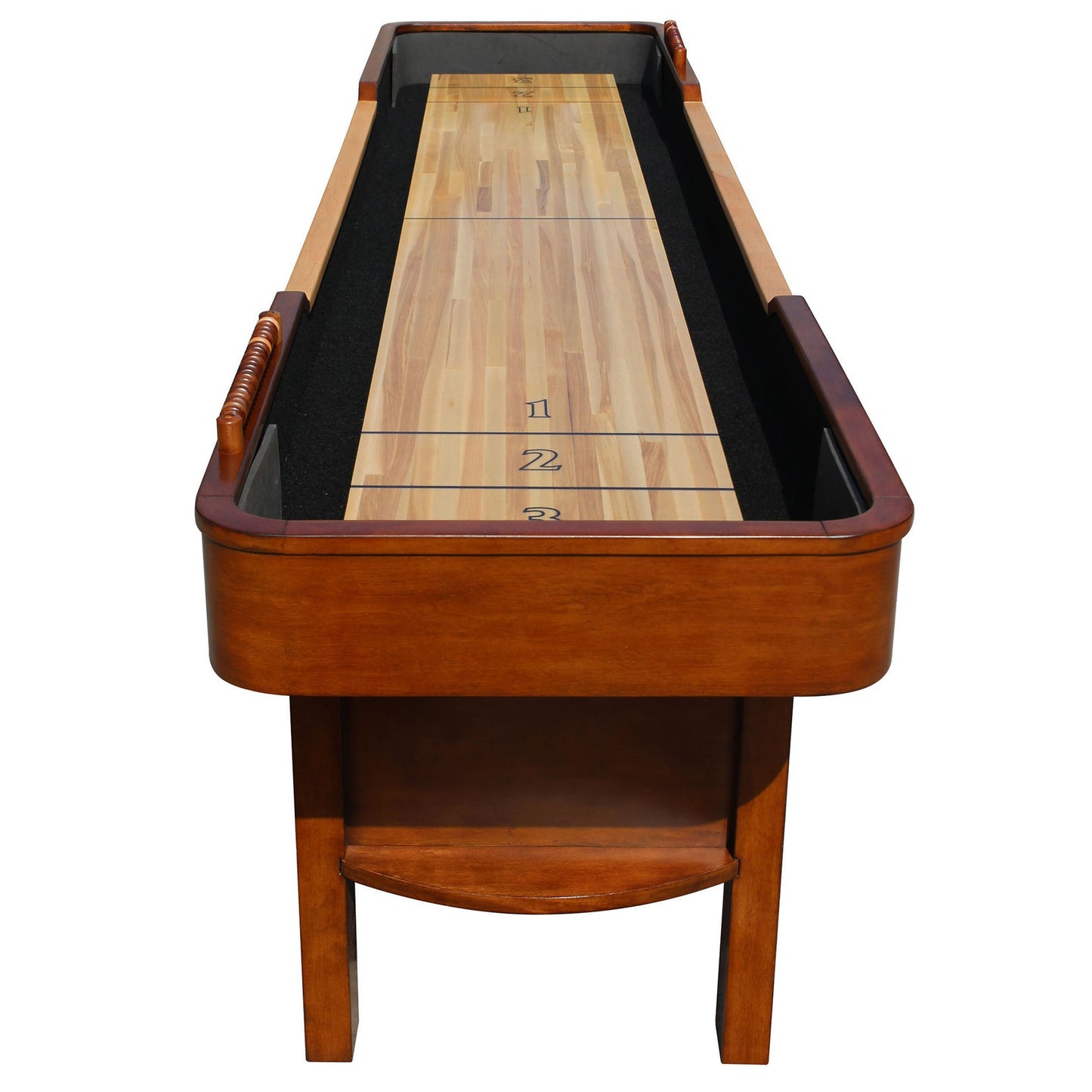 Hathaway Merlot 9ft Shuffleboard Table - Gaming Blaze